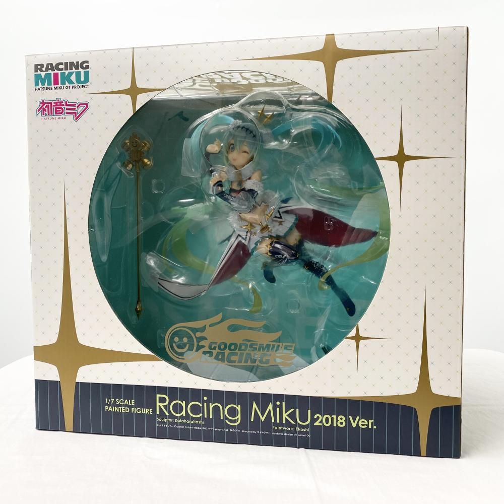  【中古】開封 グッドスマイルレーシング 初音ミク GTプロジェクト 1/7 レーシングミク 2018Ver. かんざきひろ[17] その他
