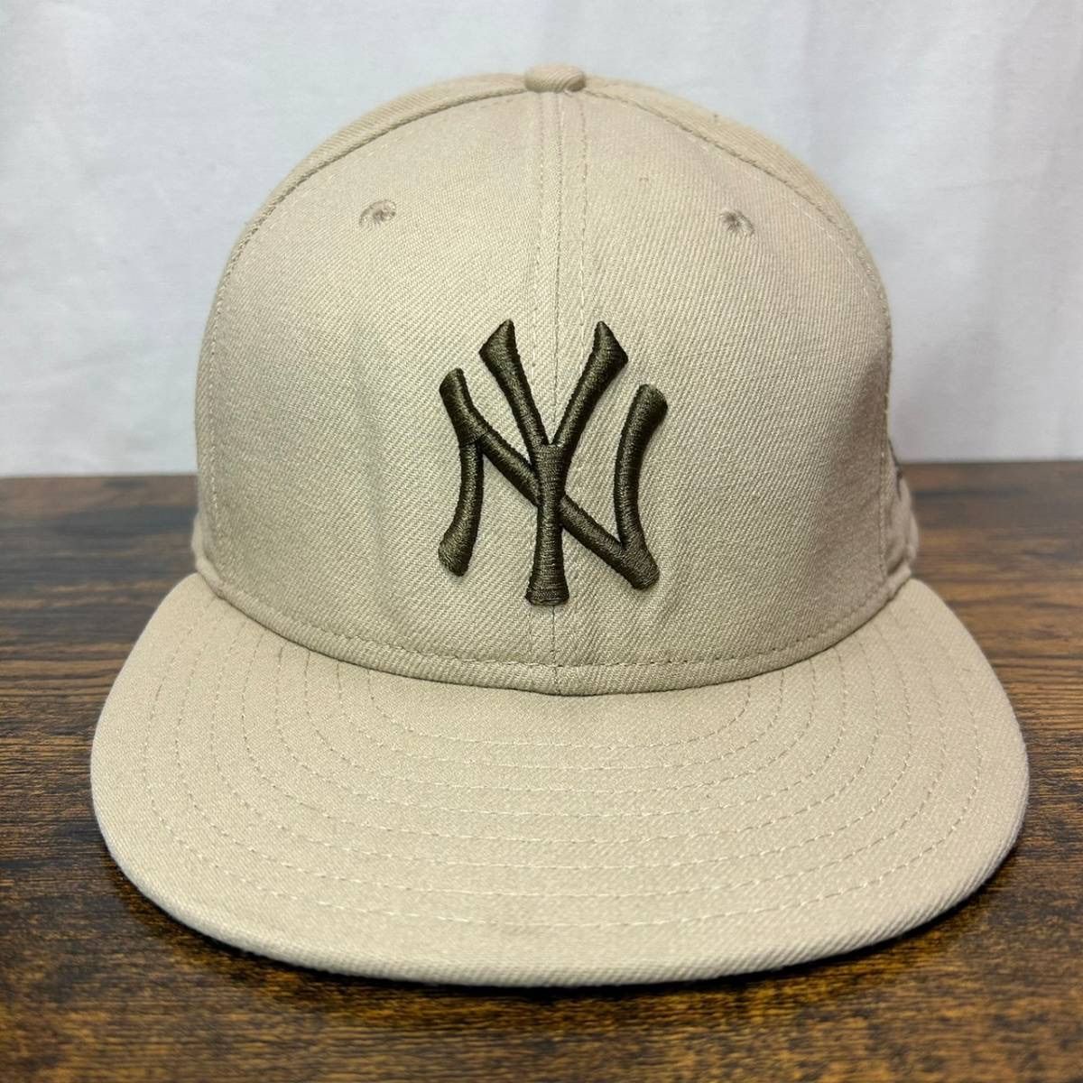 希少カラー USA製 ニューエラ ヤンキース キャップ 帽子 NY ビンテージ-