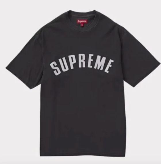 【人気Lサイズ】SUPREME 24SS Cracked Arc S/S Topアーチロゴ T  Black L