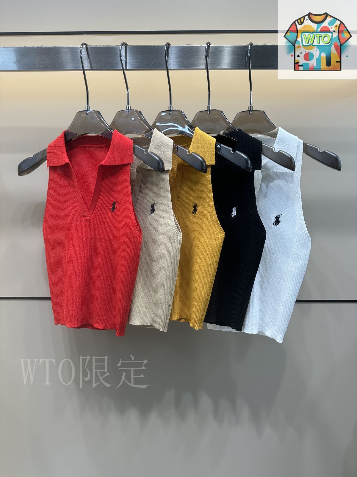 刺しゅう小 ニットベスト