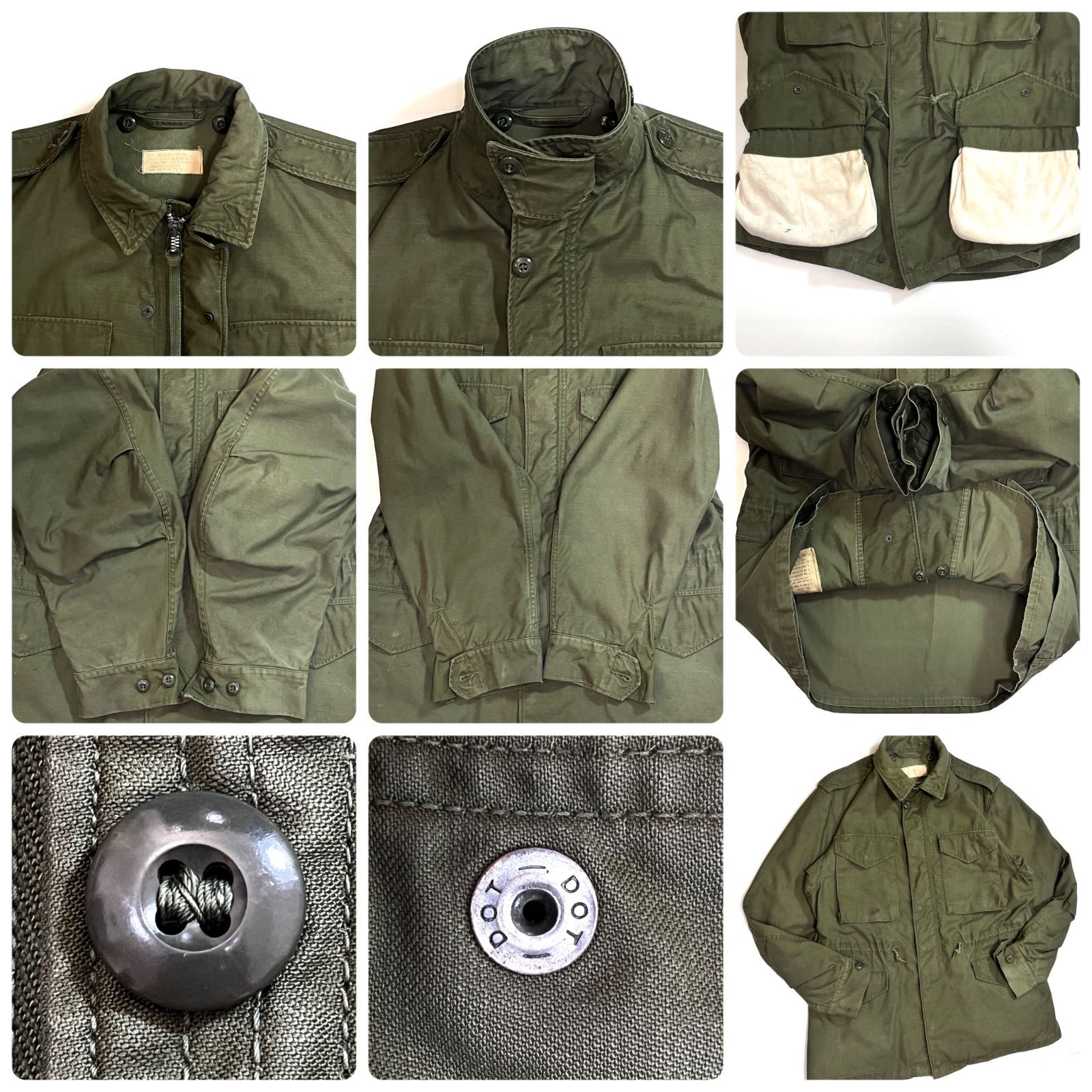 60s US.ARMY アメリカ軍 米軍実物 M51 M-51 フィールドジャケット