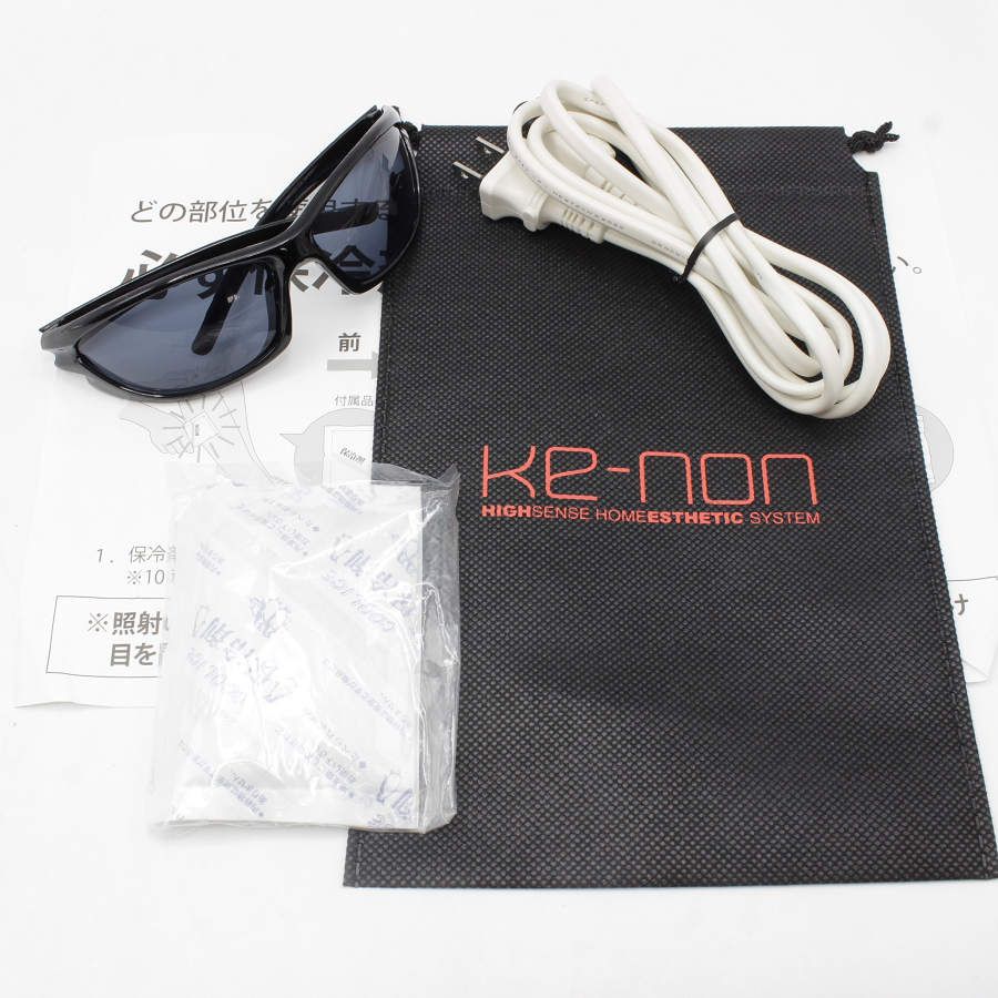 【美品】ケノン Ver.8.5 カートリッジ2点 スーパープレミアム+スキン 脱毛器 kenon 本体