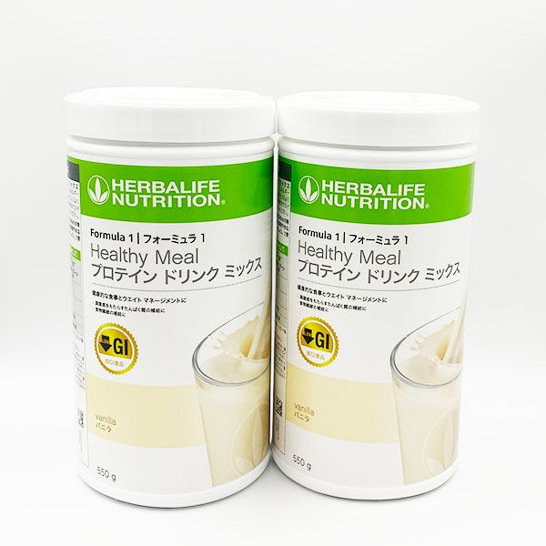 HERBALIFE ハーバライフ フォーミュラ1 バニラ 3本セット ハーバライフ