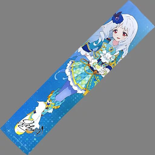 アイカツスターズ！感謝祭　タオル 白銀リリィ 中古】雑貨 白銀リリィ ver. 好き!って気持ちタオル 「アイカツ