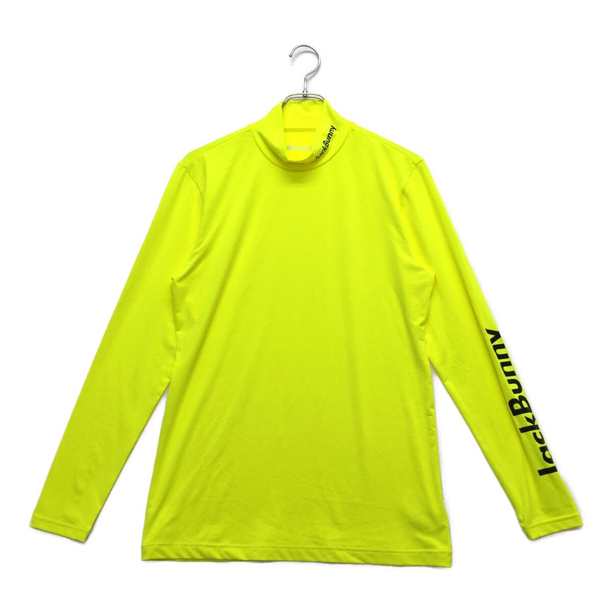 ☆JACK BANNYジャックバニー長袖モックネックシャツイエロー（サイズ