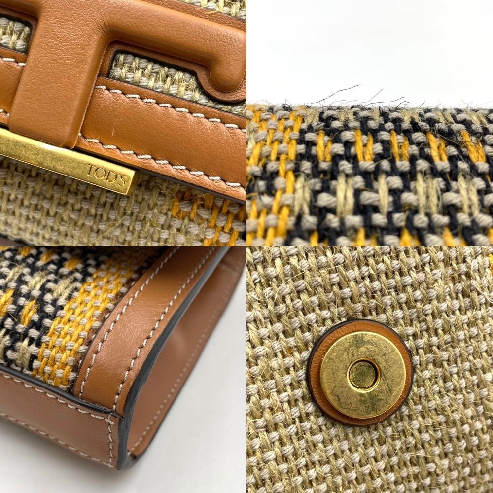 限定価格】 トッズ 2WAY レディース Tタイムレス クラッチバッグ ミニ 