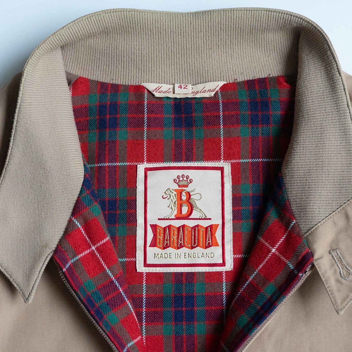 サイズ42】 BARACUTA 【G9 スウィングトップ ハリントン