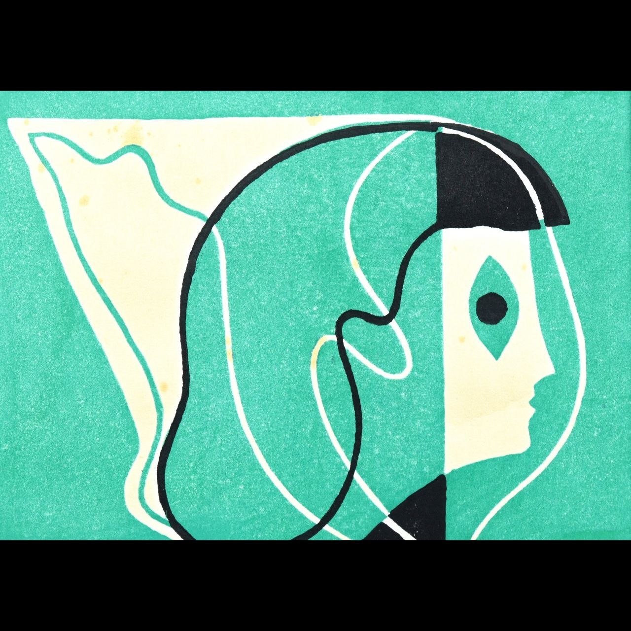 COTE MER デザイナー NORIO SATO 直筆サイン入りアート 緑 ミントモール / MINT 三宮店 / EPOCH 2021 広島東洋カープ