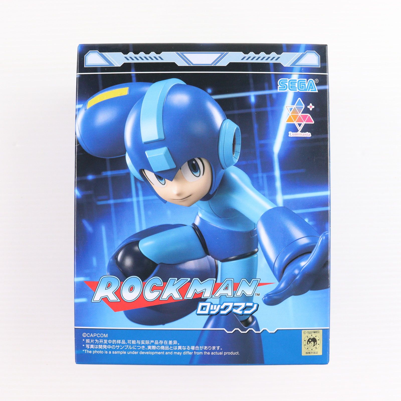 ロックマン Luminasta フィギュア ROCKMAN FIGURE 6個！ ロックマン Luminasta “ロックマン”｜プライズ・くじ・グッズ