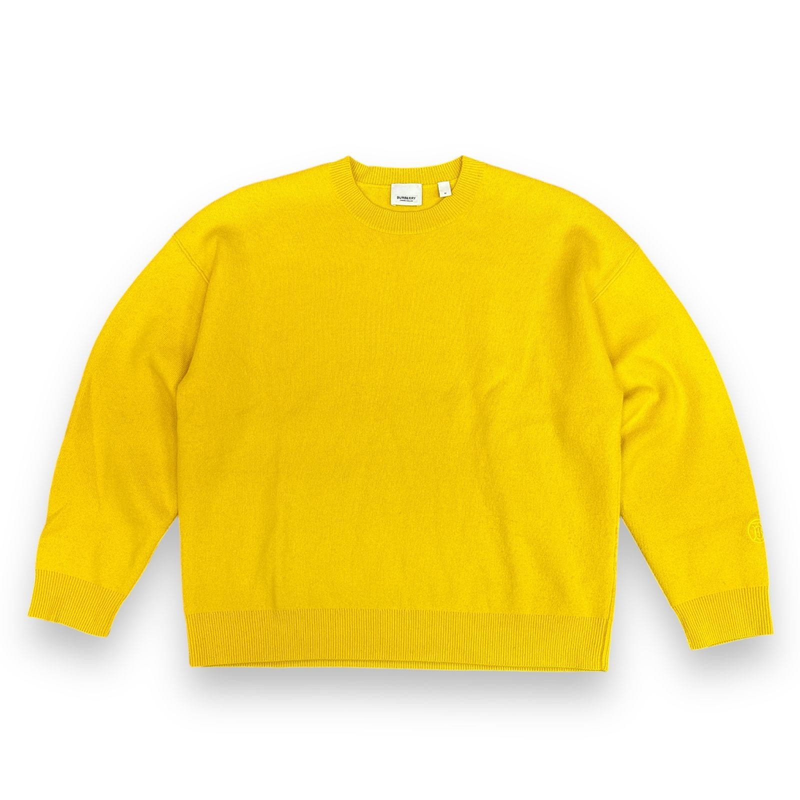 BURBERRY 　バーバリー　袖ロゴ　ニット BURBERRY バーバリー 袖ロゴ ニット