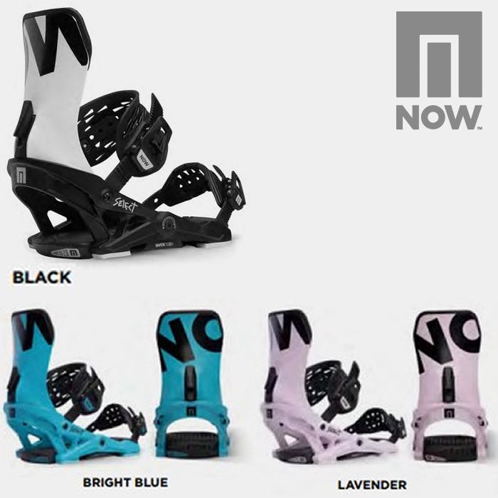 NOW SELECTPROビンディング Mサイズ SKATE TECH 23/24 NOW BINDINGS