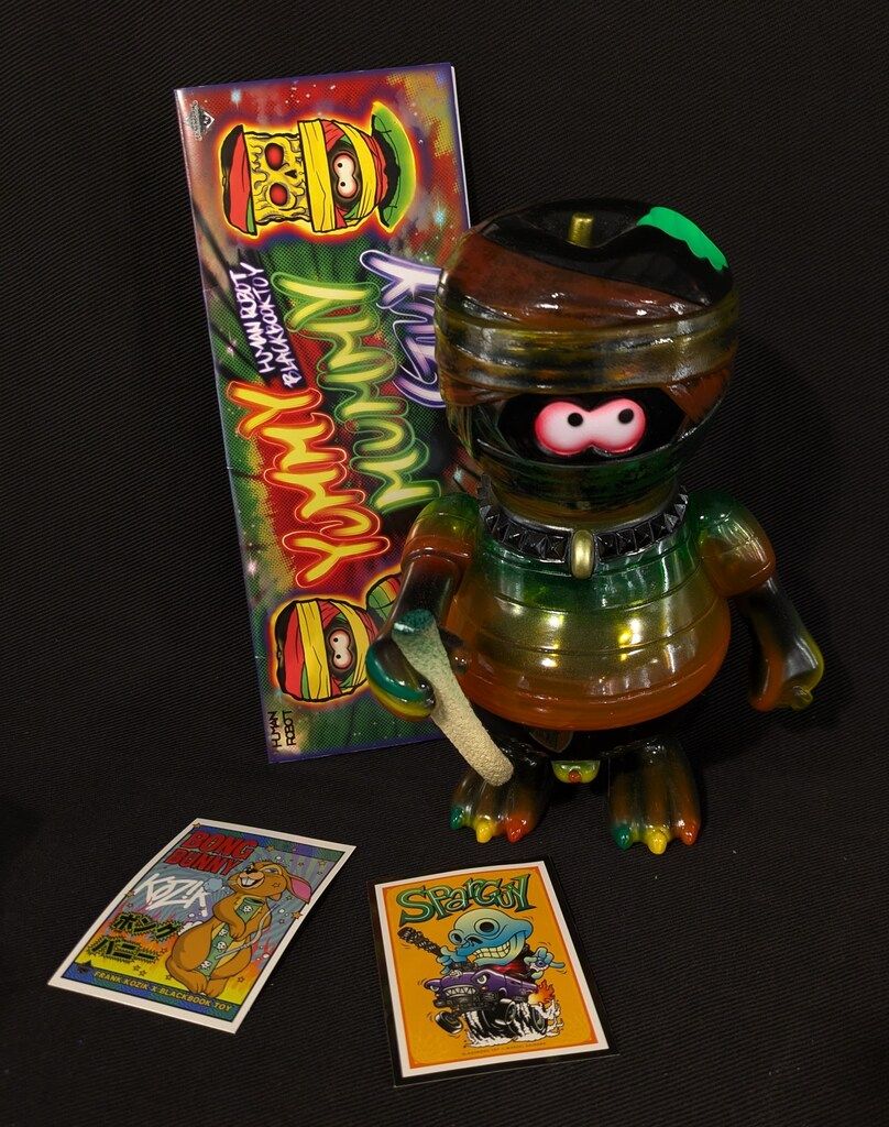 HUMAN ROBOT TOYS X BLACK BOOK TOY Yummy Mummy 高品質 GUY Reggae