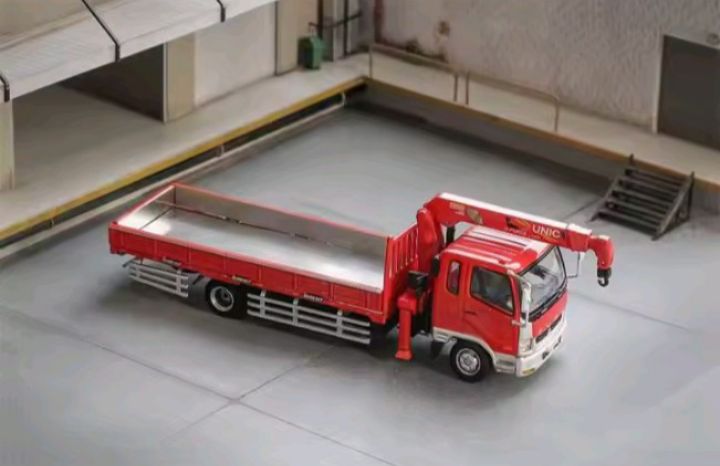 □【GCD】1/64FUSO FIGHTER1024トラックUNIC付《RED》【新品・未
