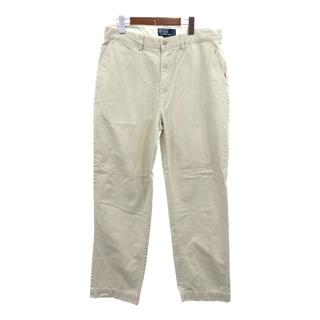 ラルフローレン　ポロチノ 90's Polo by Ralph Lauren IN-TUCK Chinos W33 L34 USA製