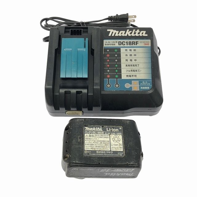 品 makita マキタ 18V 充電式インパクトレンチ TW300D 青 ブルー バッテリー1個 6.0Ah 充電器 HRDEVELOPMENT_JP