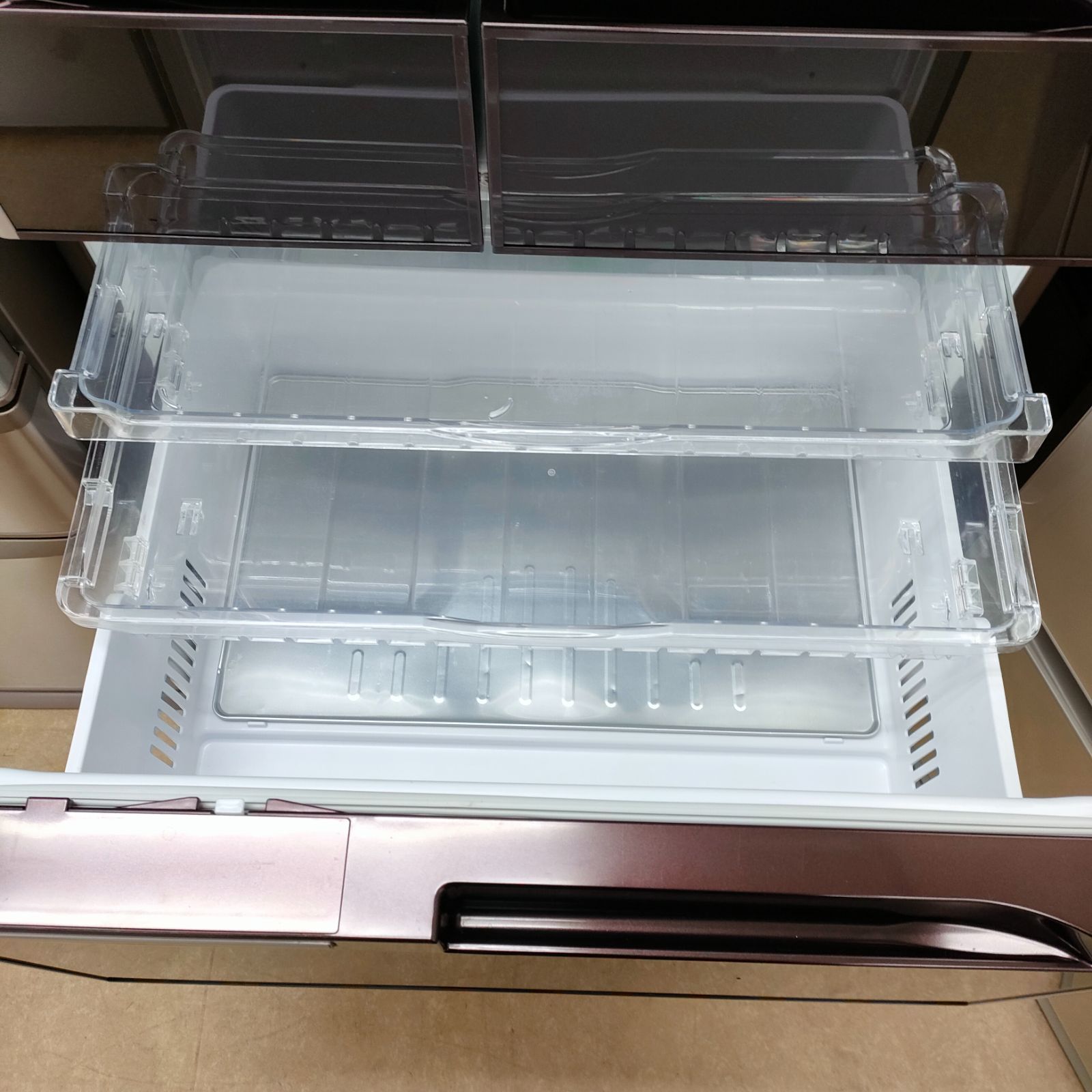 ヨドバシ.com - 日立 HITACHI 冷蔵庫 （505L・フレンチドア） 6ドア クリスタルシャンパン R-XG51J XN 通販【全品無料配達】