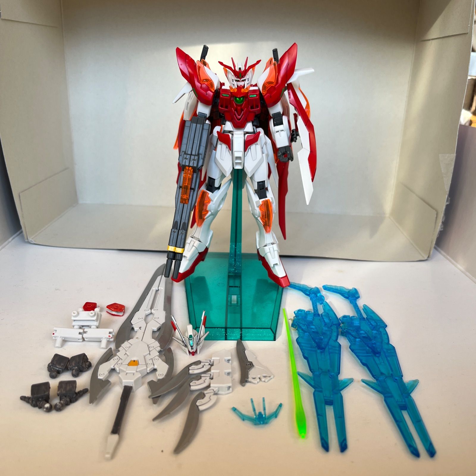 HGBF ウイングガンダムゼロ炎 セット - メルカリ