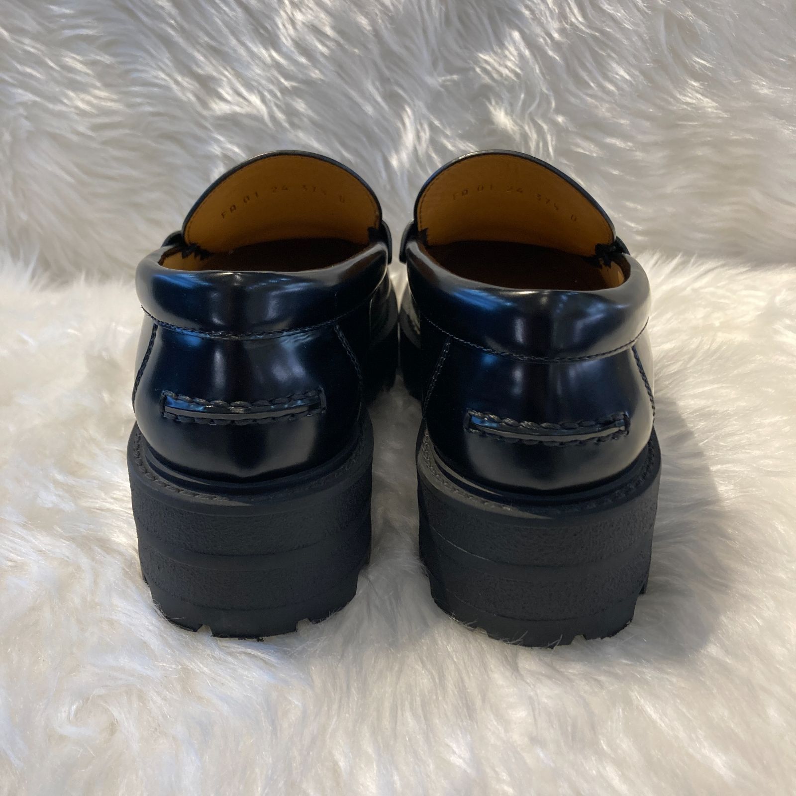 DIOR ✨美品✨ Dior Boy プラットフォーム ローファー ブラック 37.5