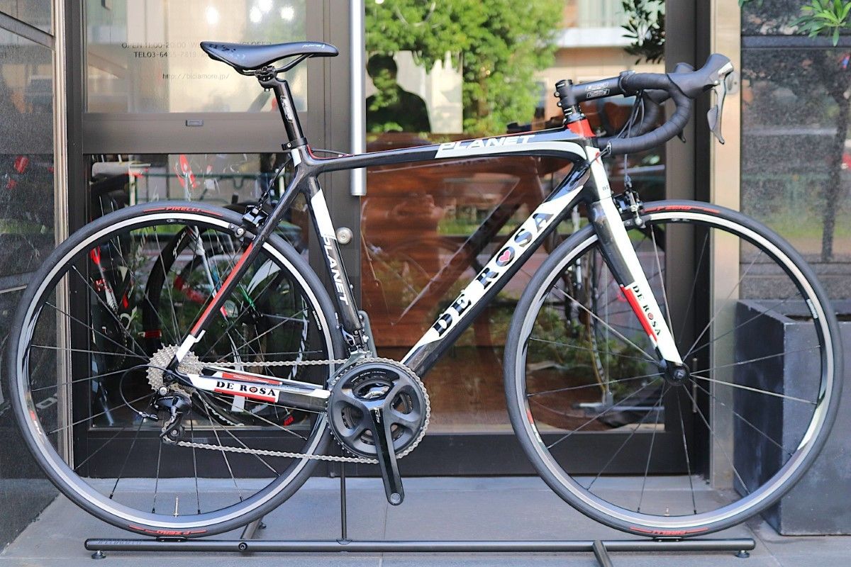 デローザ DE ROSA プラネット PLANET 2015モデル 55サイズ シマノ 105 5800 11S カーボン ロードバイク 東京南麻布店