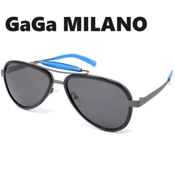 GaGa MILANO ガガミラノ LU54TCGYBLN-BLUE サングラス ユニセックス