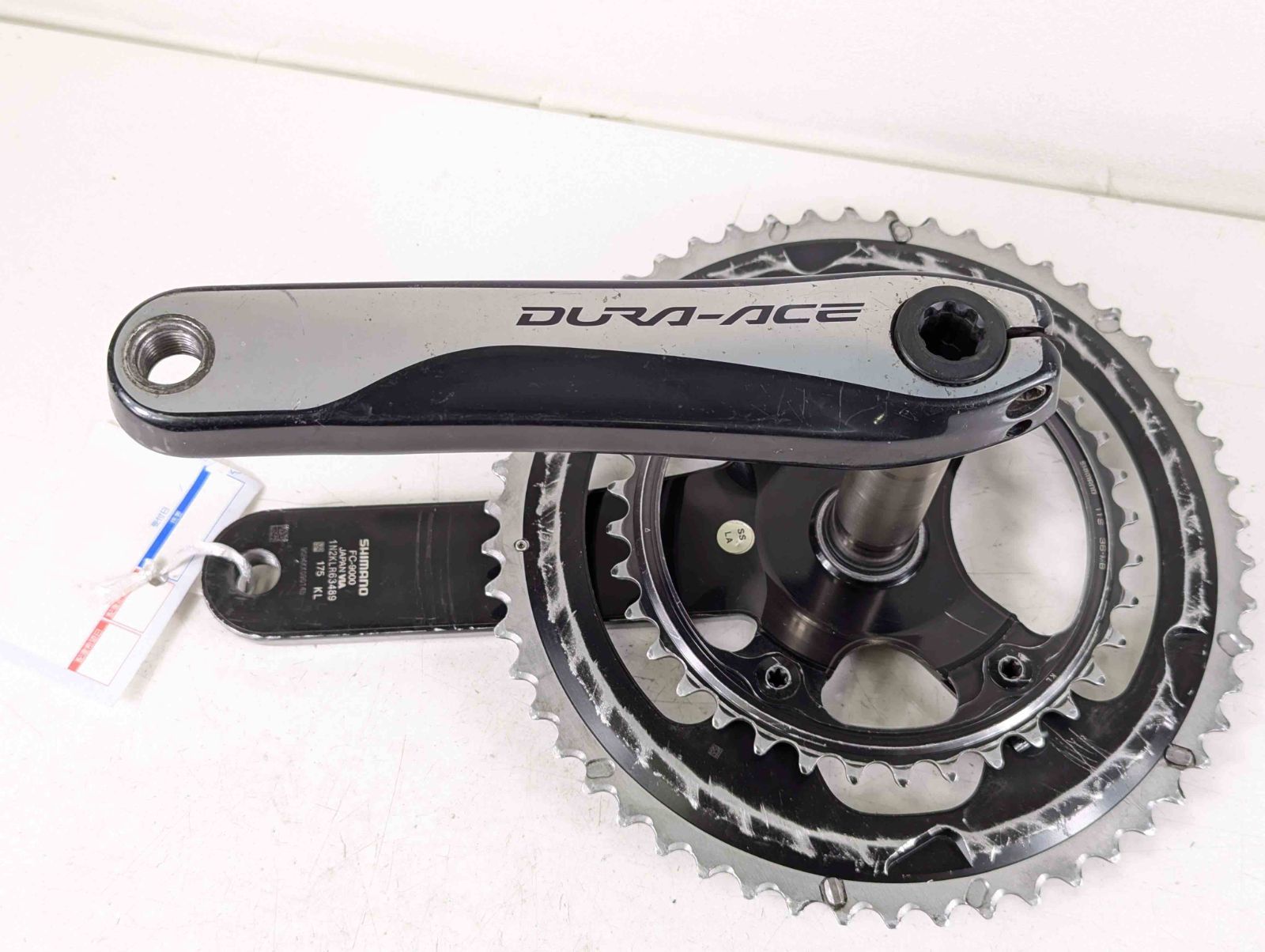 並品】Dura ace FC 9000 175mm 54 36t クランク FC250910P