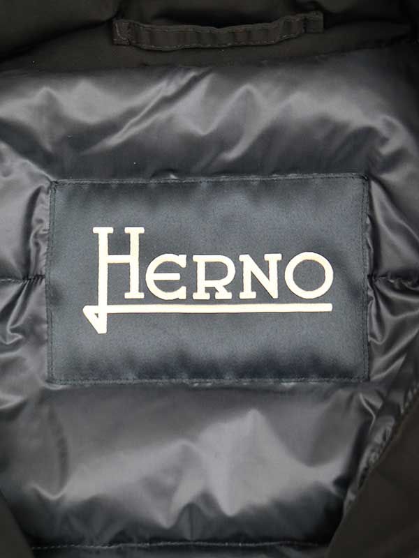 HERNO ヘルノ SUB-ZERO ミリタリーダウンジャケット ネイビー 50 ...