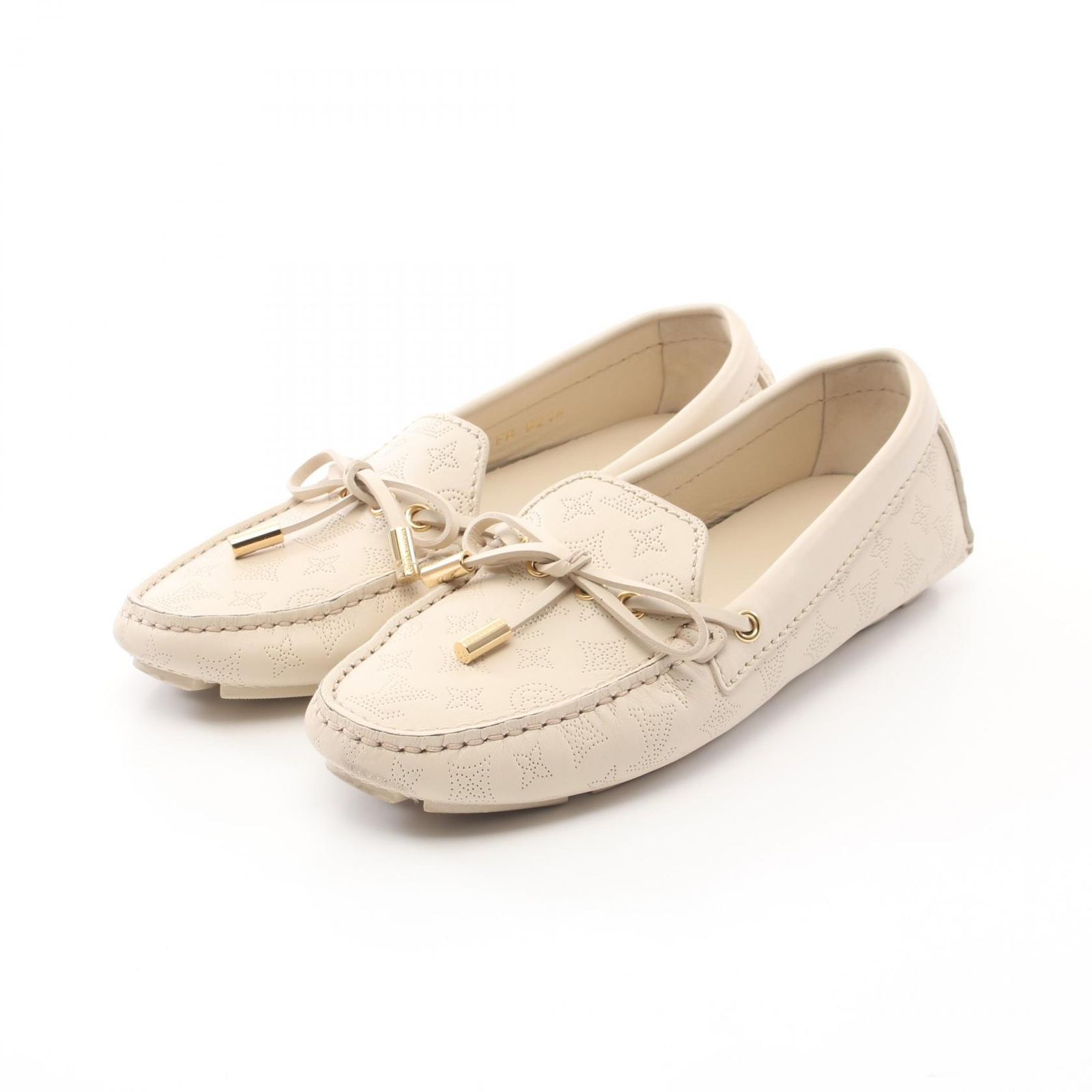 LOUIS VUITTON ベージュ ローファー ルイ・ヴィトン LOUIS VUITTON ローファー グロリア ローファー