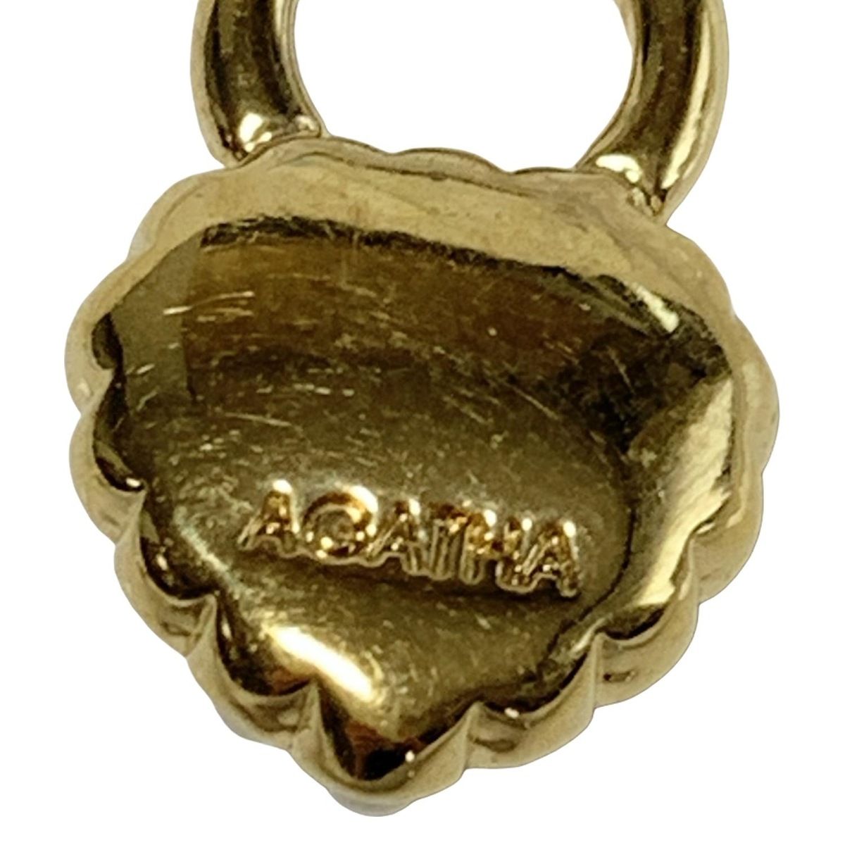 専用　アガタAGATHA ゴールドピアス&チャームセット AGATHA(アガタ) アクセサリー - ゴールド×アイボリー ピアス