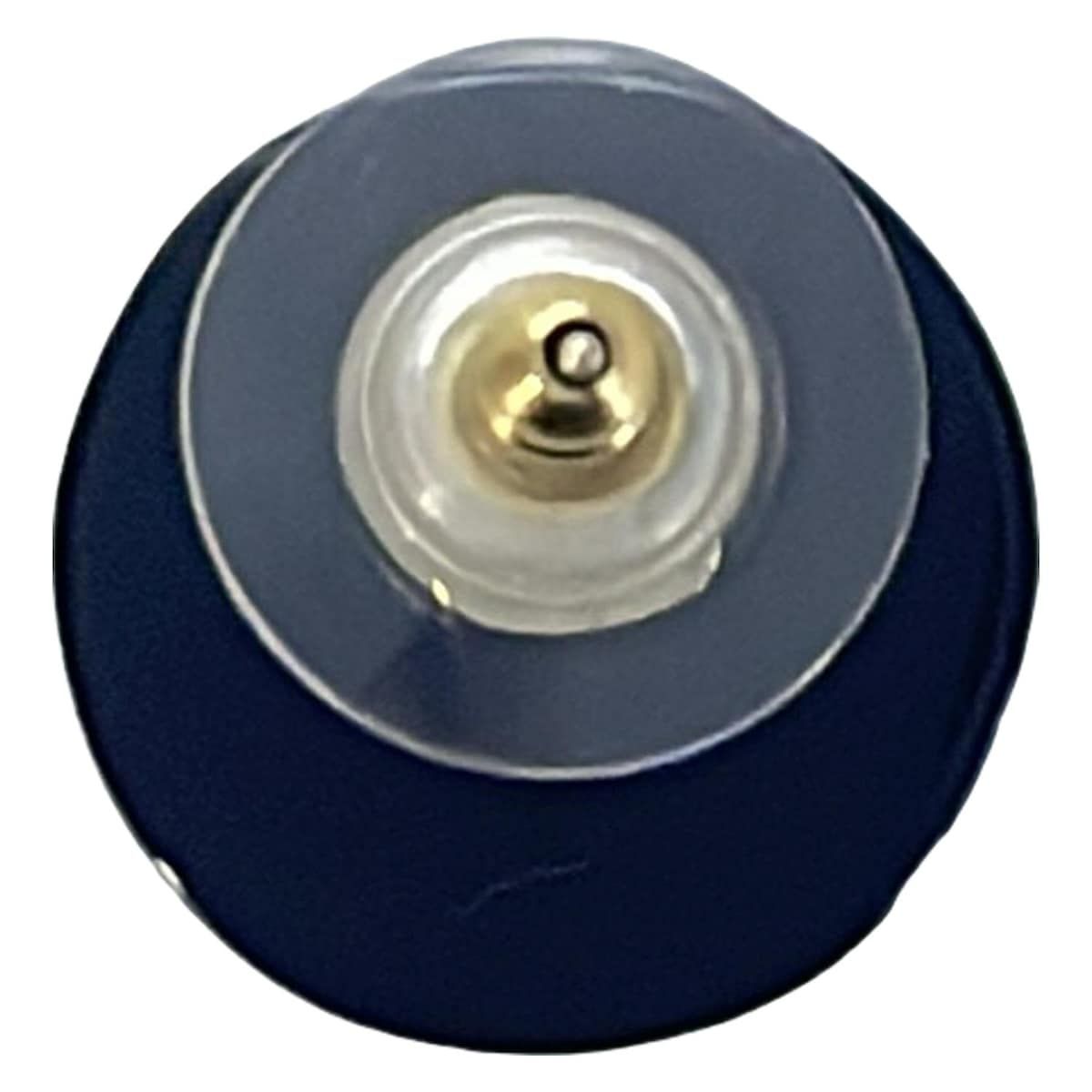 CHANEL シャネル ピアス ココマーク 黒×アイボリー×クリア ピアス 片側 ラインストーン