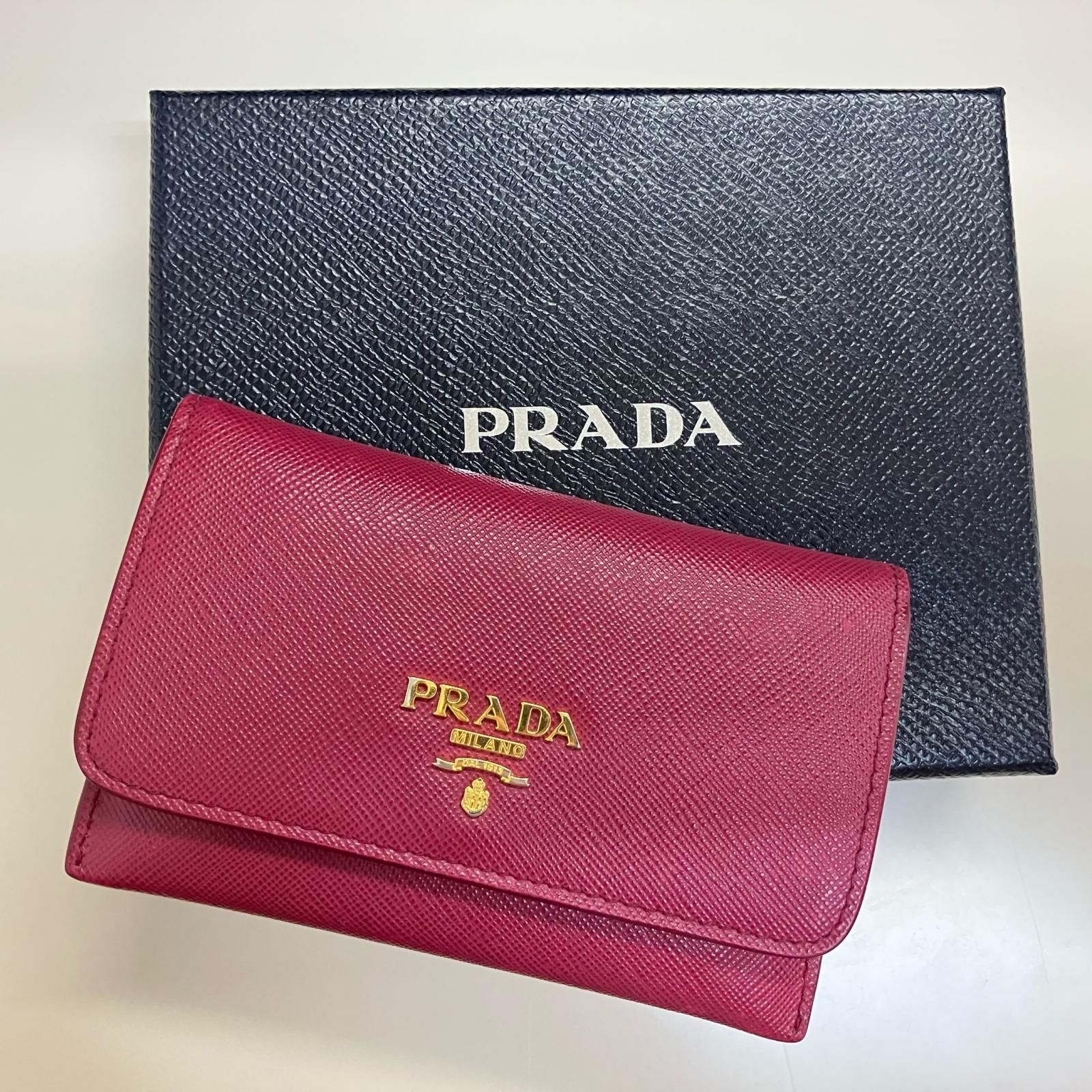 PRADA プラダ カードケース PRADA刻印 レディース