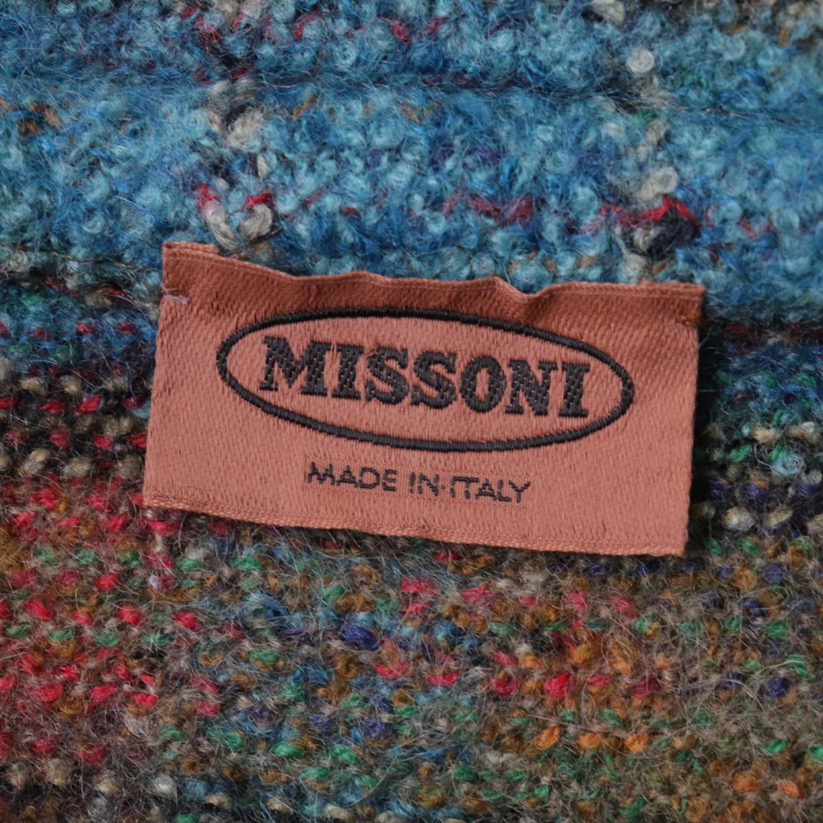 極美品☆MISSONI ミッソーニ 格子柄 ミックスツイードジャケット