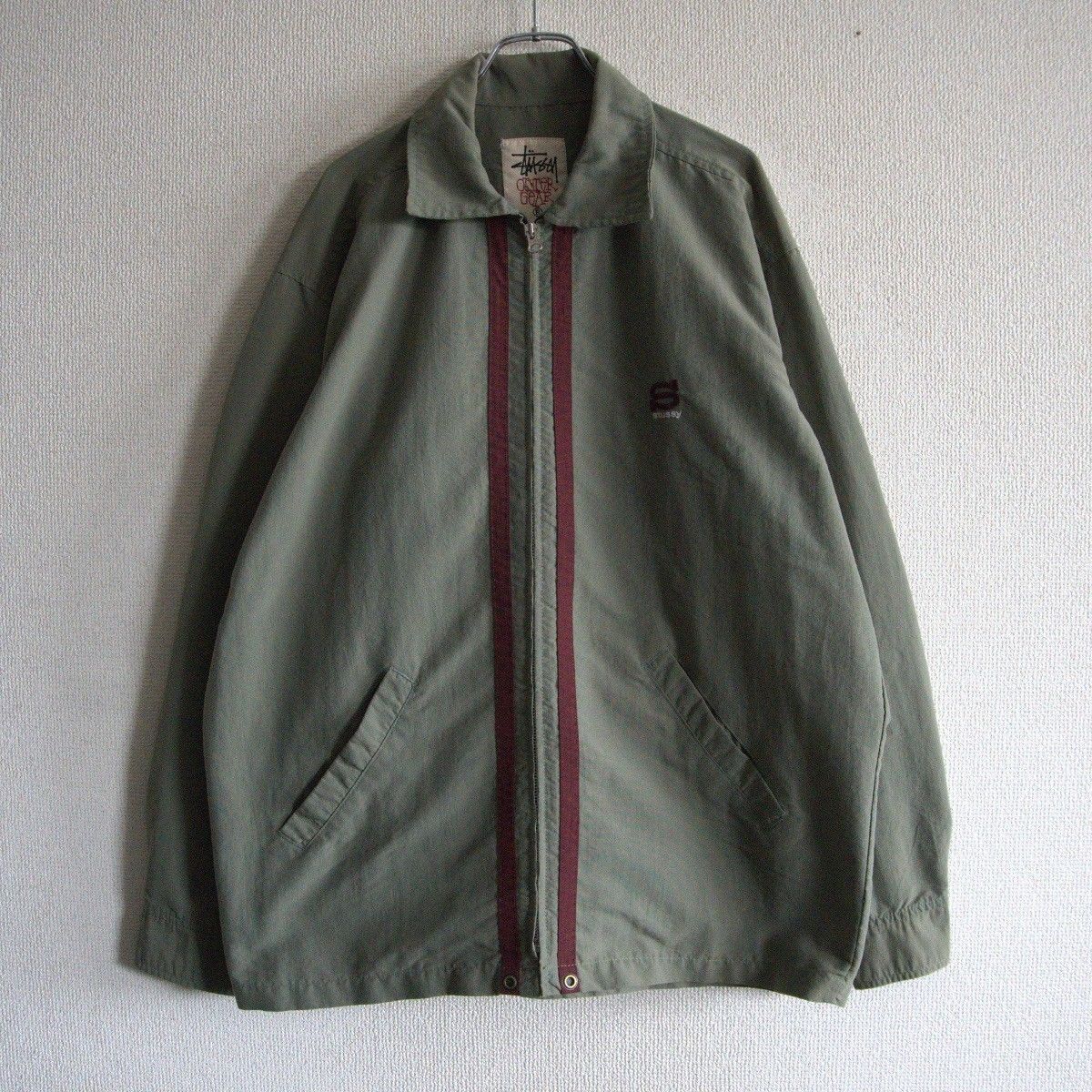 USA製◇90´s OLD STUSSY SPORT ナイロンジャケット