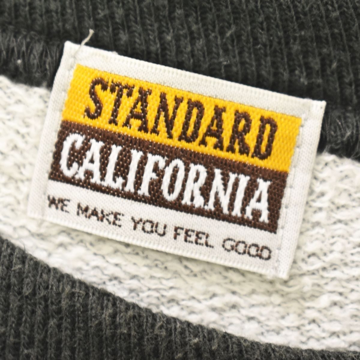 STANDARD CALIFORNIA スタンダードカリフォルニア 半袖 ナンバリング プリント フットボール Tシャツ L グレー