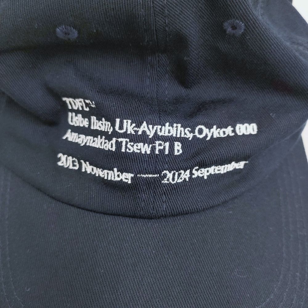 TODAYFUL TDFL Useful Cap 定価6600円 12421029 帽子 キャップ
