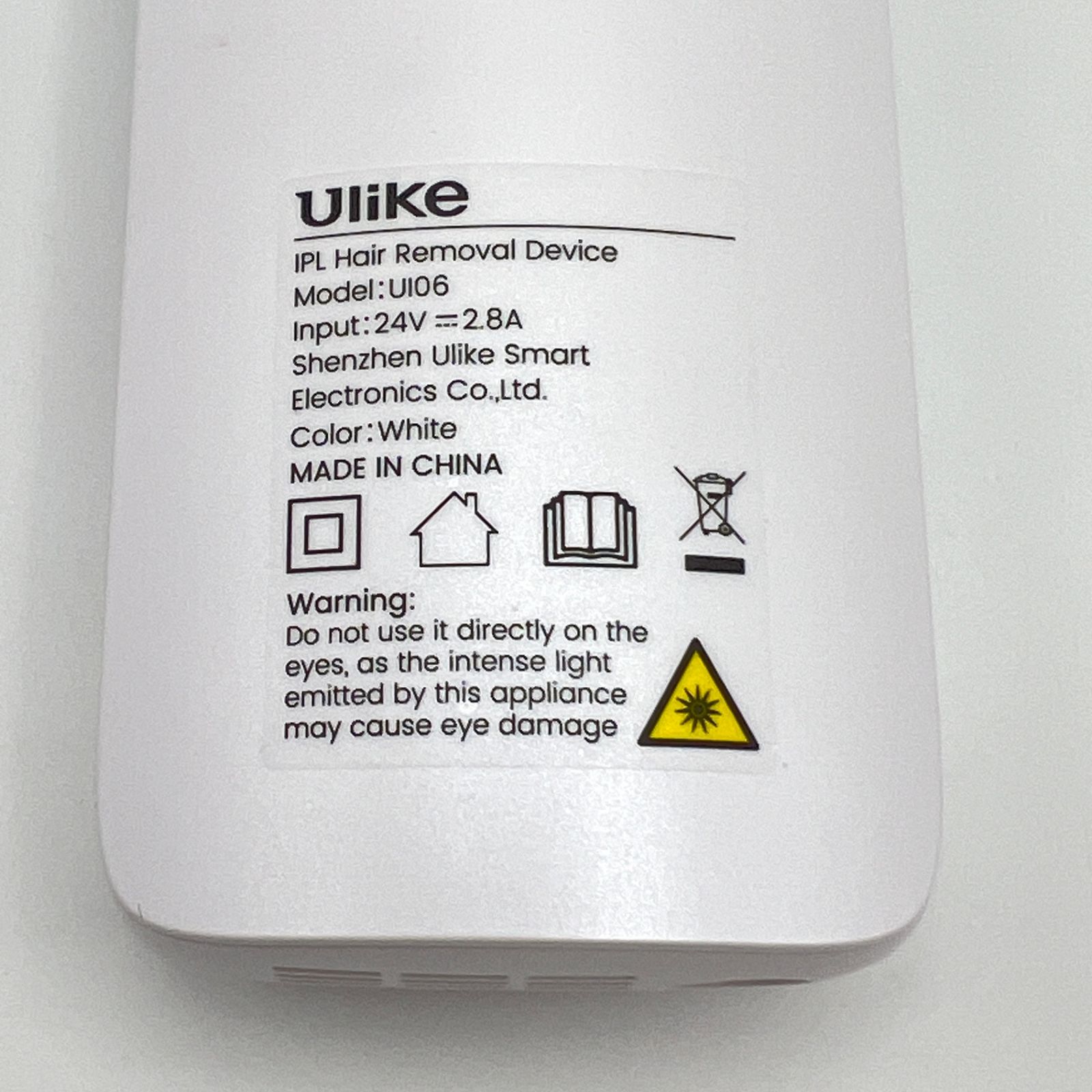 美品】Ulike Air3 UI06 ホワイト IPL光美容器 脱毛器 ユーライク