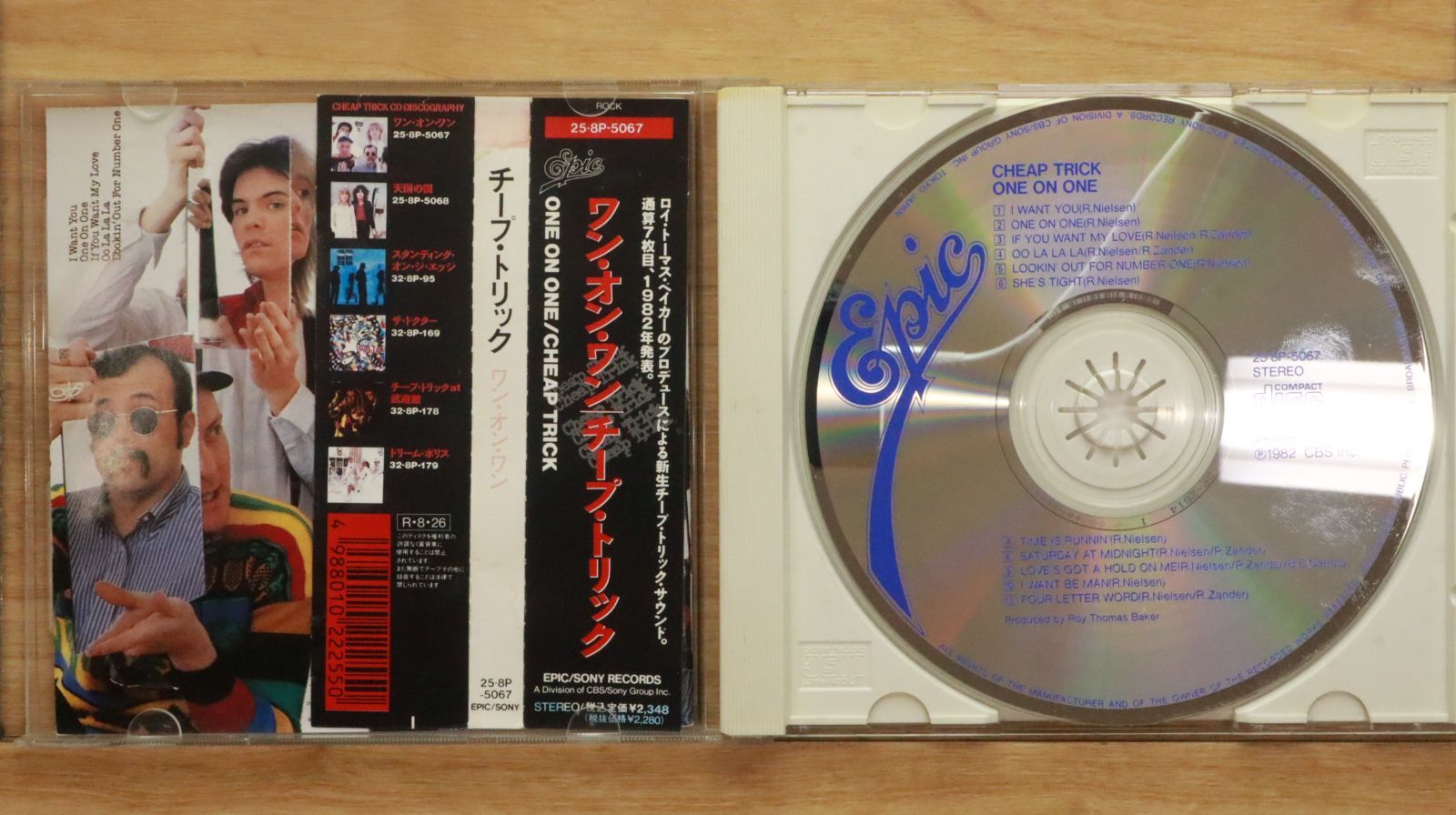 国内盤CD☆チープ・トリック/Cheap Trick□ ワン・オン・ワン