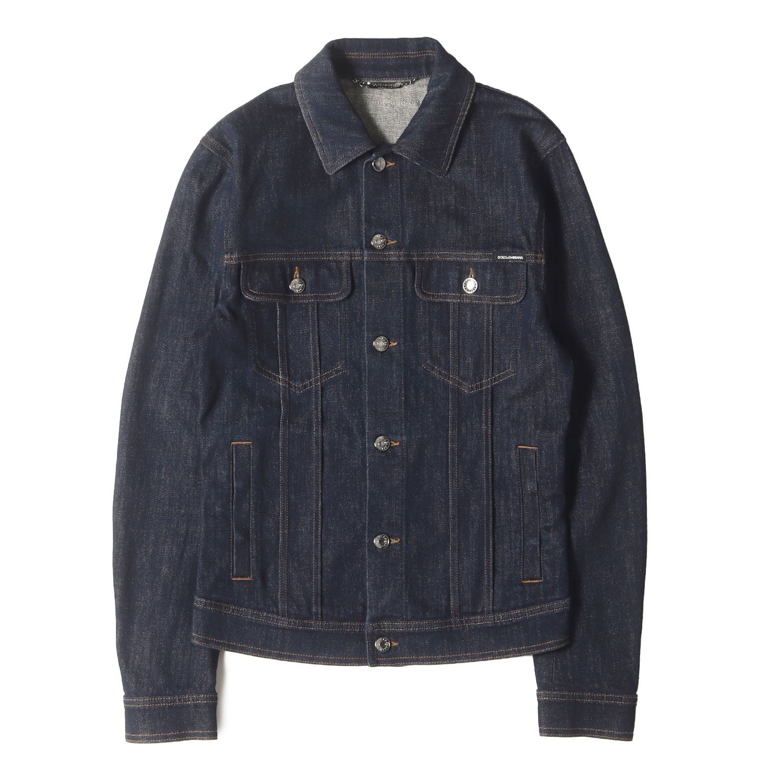 美品】DOLCE&GABBANA ドルチェ&ガッバーナ ジャケット インディゴ 