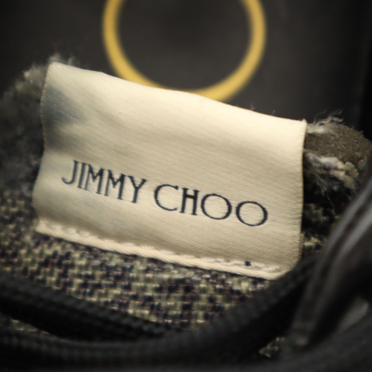 JIMMY CHOO ジミーチュウ DIAMOND X TRAINER スニーカー 40 ブラック