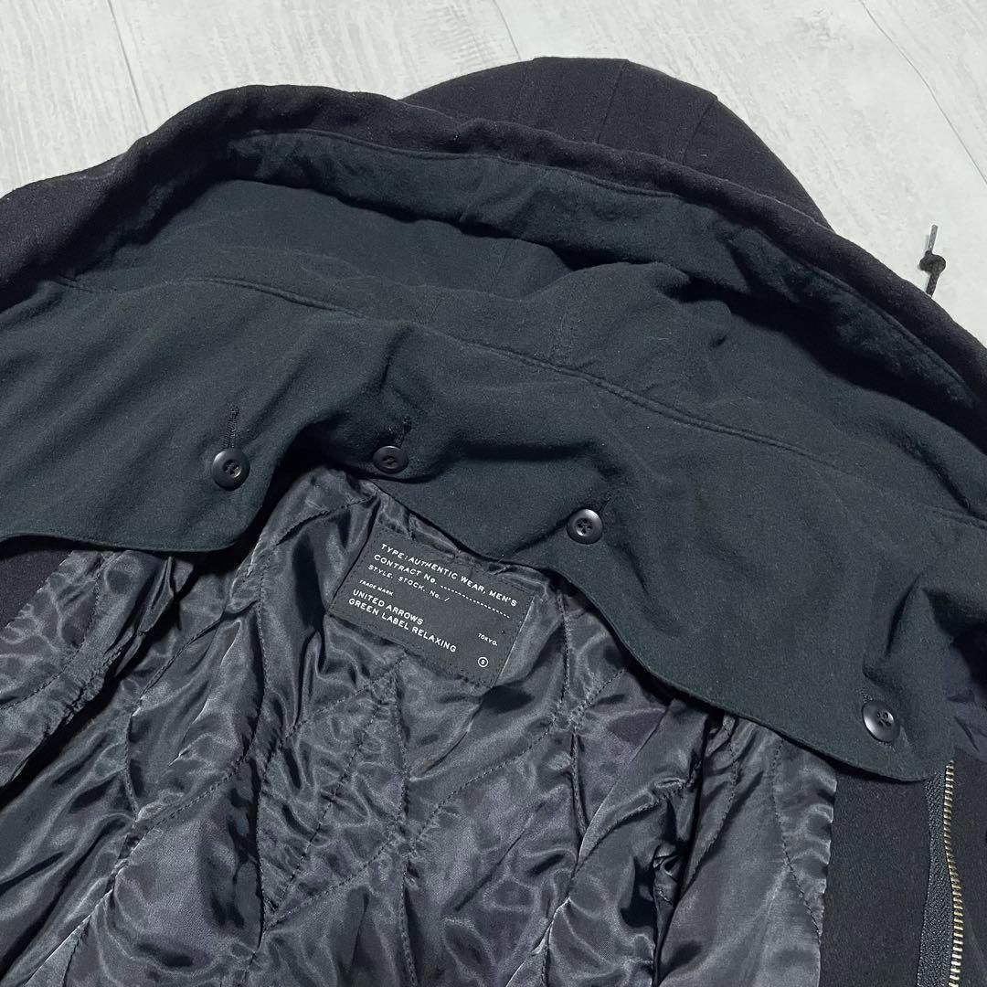 23区 Moessmer ツイードコート ダブルブレスト ウール100% 長袖 グレー