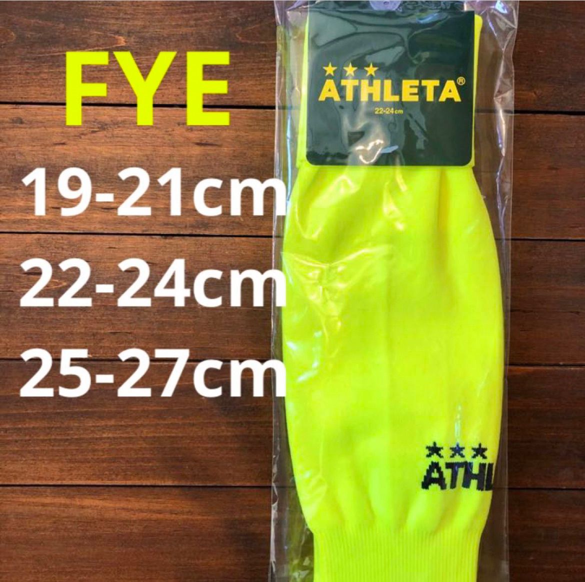 ATHLETAアスレタ25-27cmサッカーソックス新品01080ストッキング www1