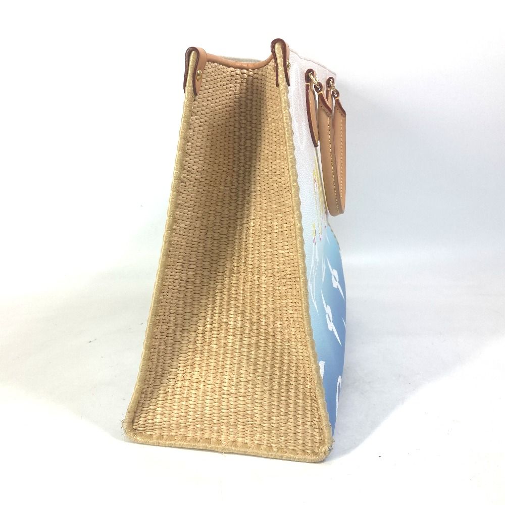 【鑑定済み】ルイヴィトン　モノグラム　トートバッグ LOUIS VUITTON ルイヴィトン トートバッグ オンザゴーGM ミコノス限定