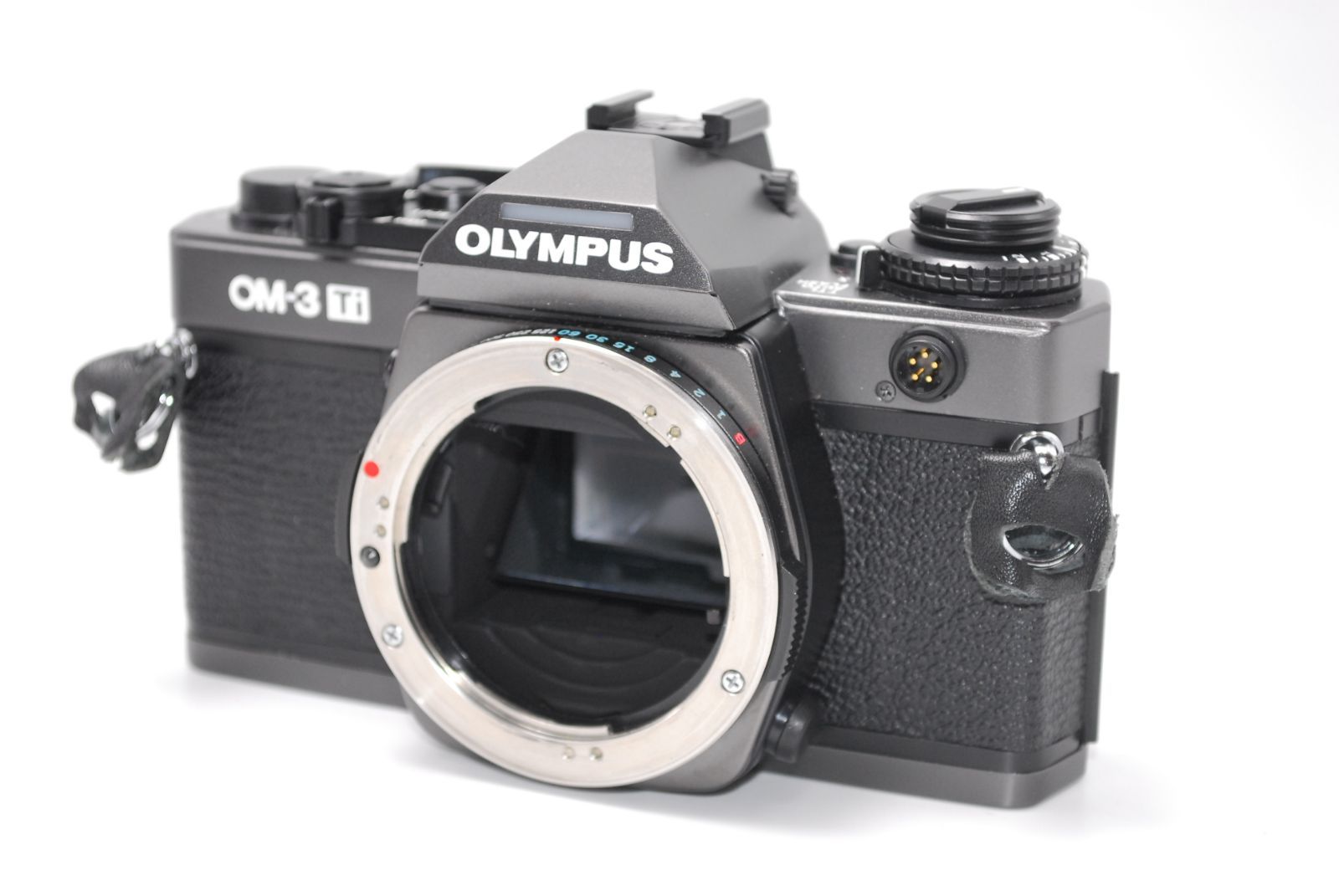 100956☆極上品☆希少美品 Olympus オリンパス OM-3Ti チタン 35mm SLR