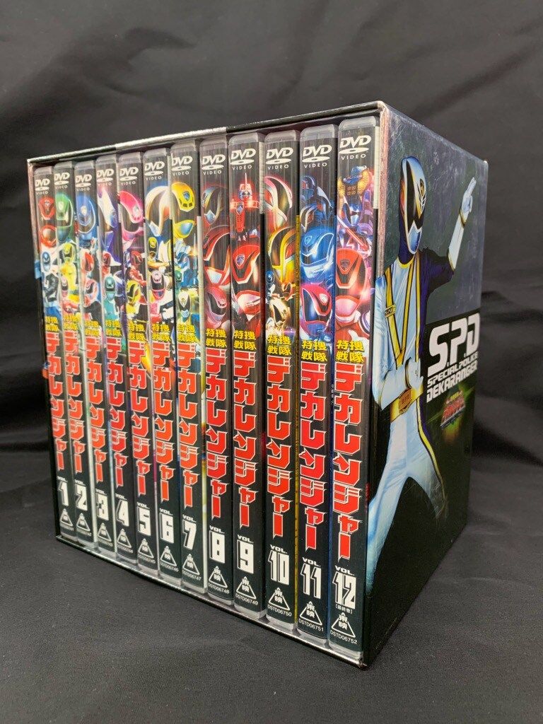 特撮DVD スーパー戦隊 BOX付/通常)特捜戦隊デカレンジャー 全12