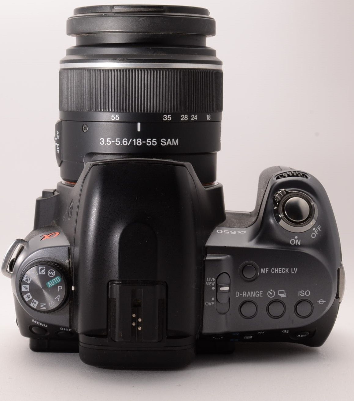 ソニー SONY デジタル一眼レフ α550 ズームレンズキット DT 18-55mm F3.5-5.6 SAM付属 DSLRA550L  グッチーカメラ メルカリ