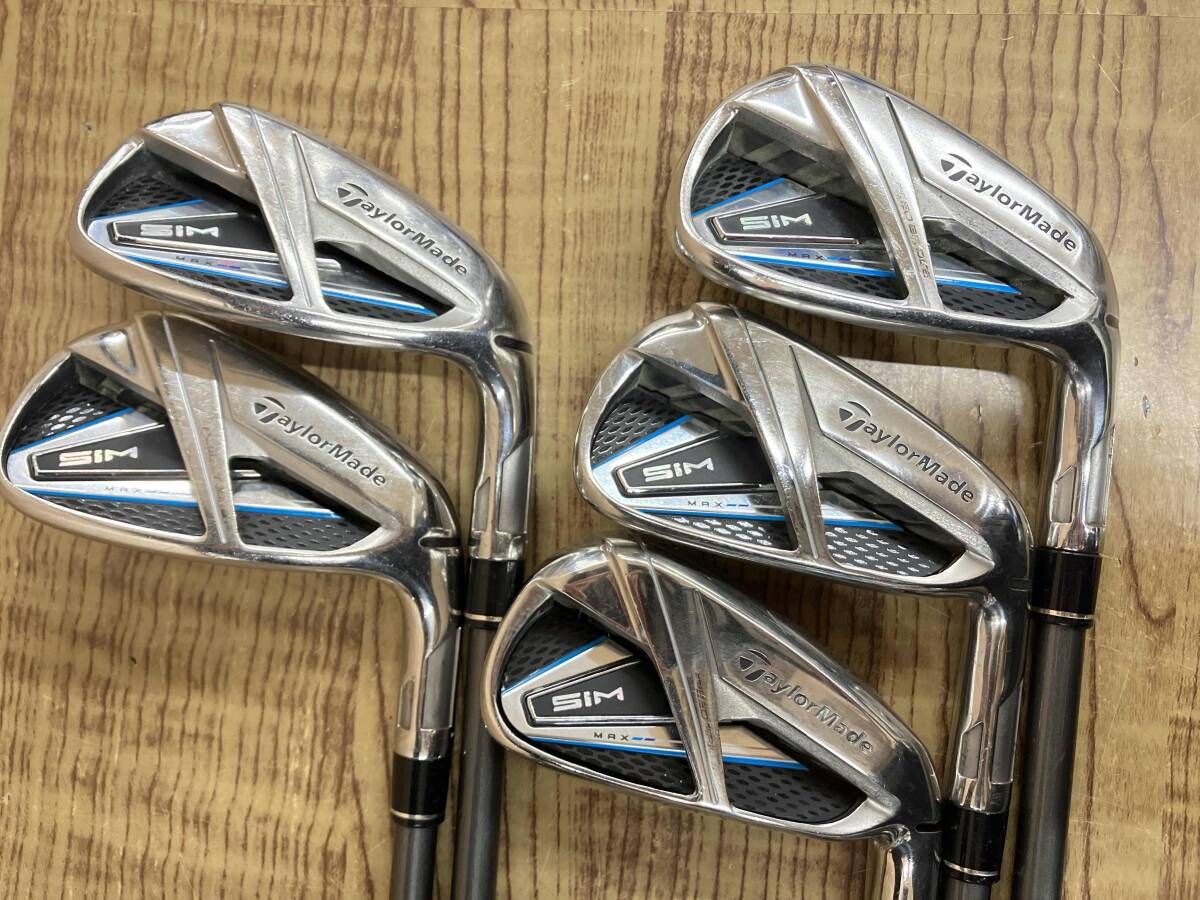 TaylorMade SIM MAX 6R アイアン 5本セット テーラーメイド シムマックス アイアン5本 SIM MAX TaylorMade