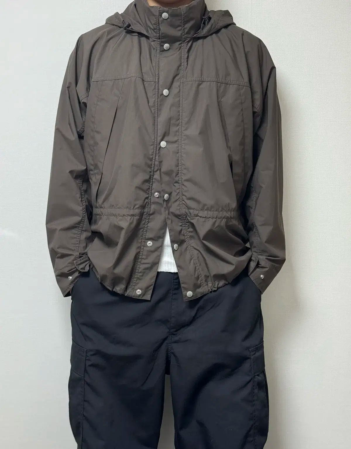 THE NORTH FACE ザノースフェイス パープルレーベル ウインドブレーカー XL