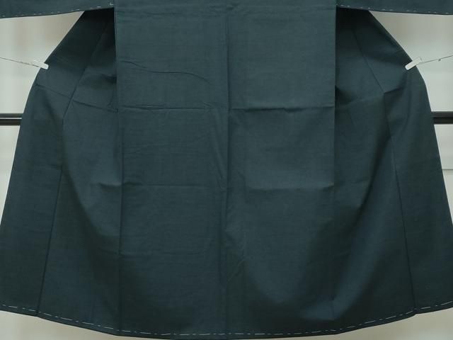 平和屋着物 上 男性 紬 色無地 百入茶色 s 5