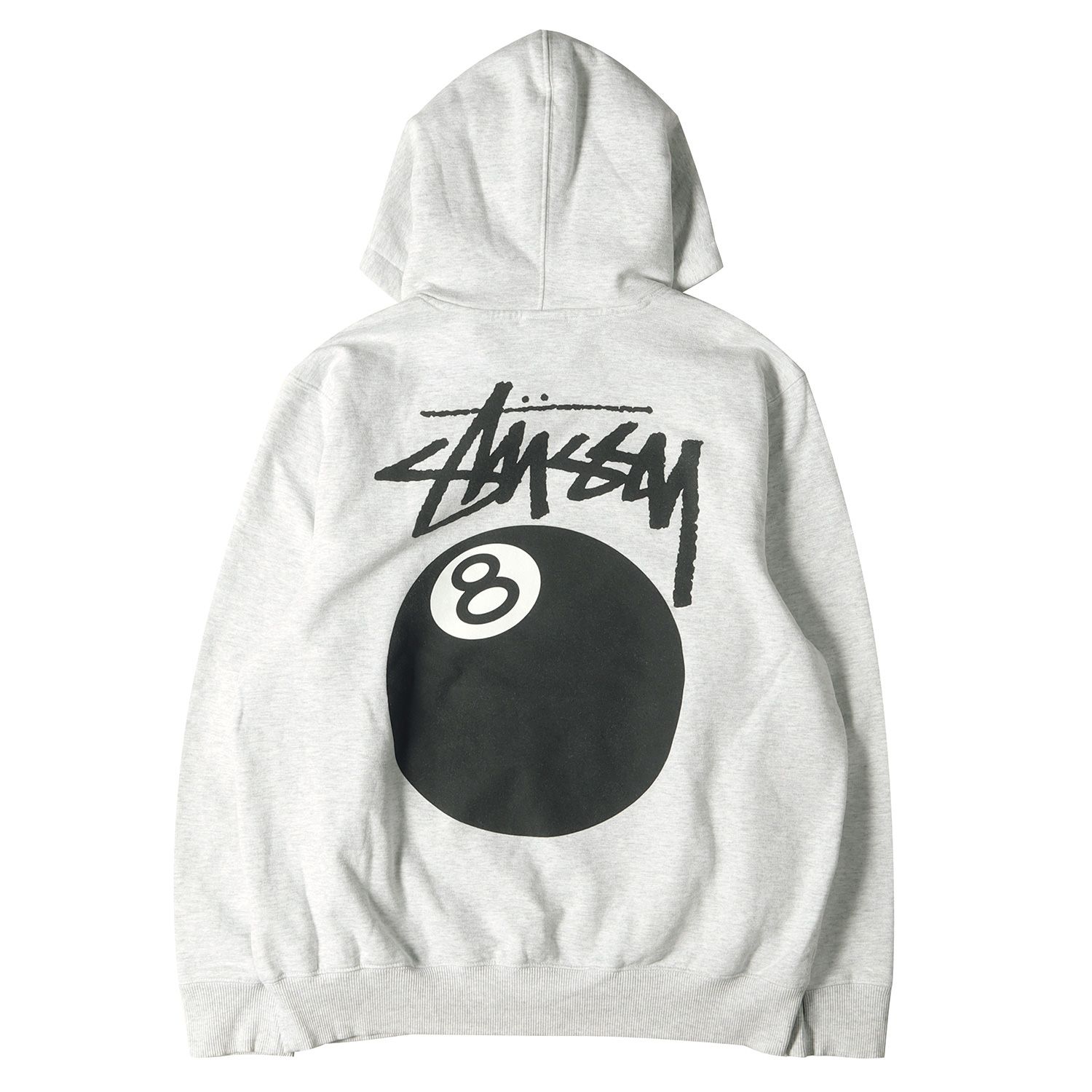 STUSSY ステューシー パーカー 8ボール プリント スウェットパーカー 8 ...