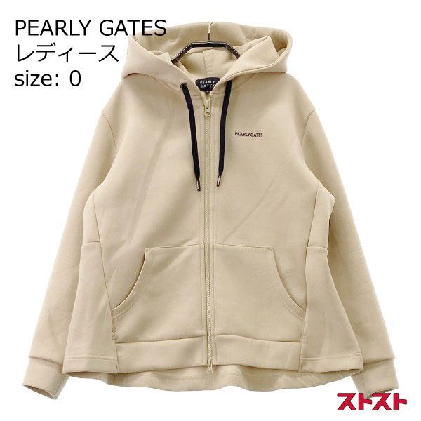 PEARLY GATES パーリーゲイツ ジップパーカー ベージュ系 0 