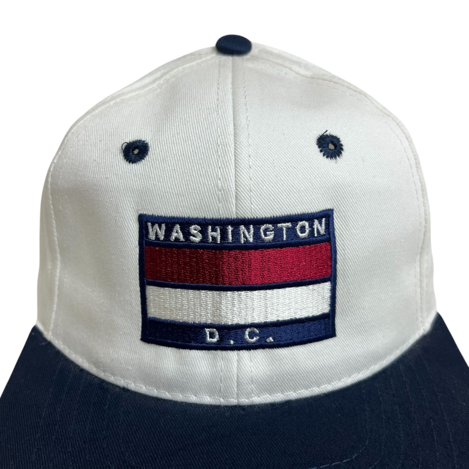 ビンテージ　ぺイトリオッツ　キャップ ホワイト/ブルー キャップ/帽子】WASHINGTON D.C. (ワシントンディーシー